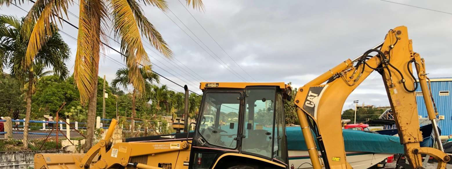 Backhoe loader 446D